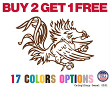 Load image into Gallery viewer, University of South Carolina, Gamecocks Vinyl Sticker Decals