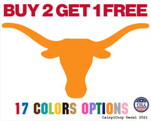 Load image into Gallery viewer, The University of Texas at Austin, Longhorn Vinyl Sticker Decals