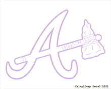 Load image into Gallery viewer, Atlanta Braves Vinyl Sticker Decals