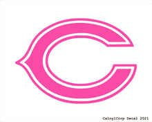 Load image into Gallery viewer, Chicago Bears Vinyl Sticker Decals.