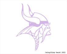 Load image into Gallery viewer, Minnesota Vikings Vinyl Sticker Decals.