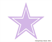 Load image into Gallery viewer, Dallas Cowboys Vinyl Sticker Decals.