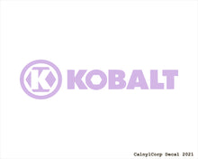 Load image into Gallery viewer, Kobalt Tools Vinyl Sticker Decals.