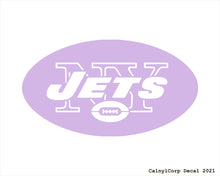 Load image into Gallery viewer, New York Jets Vinyl Sticker Decals.