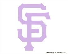 Load image into Gallery viewer, San Francisco Giants Vinyl Sticker Decals.