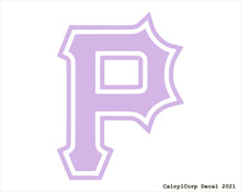 Load image into Gallery viewer, Pittsburgh Pirates Vinyl Sticker Decals.
