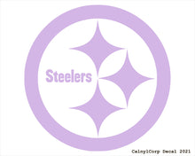 Load image into Gallery viewer, Pittsburgh Steelers Vinyl Sticker Decals.