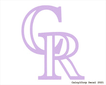 Load image into Gallery viewer, Colorado Rockies Vinyl Sticker Decals