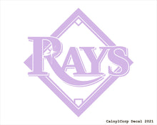 Load image into Gallery viewer, Tampa Bay Rays Vinyl Sticker Decals
