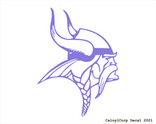 Load image into Gallery viewer, Minnesota Vikings Vinyl Sticker Decals.