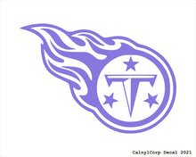 Load image into Gallery viewer, Tennessee Titans Vinyl Sticker Decals.
