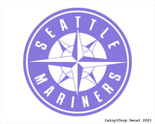 Load image into Gallery viewer, Seattle Mariners Vinyl Sticker Decals.