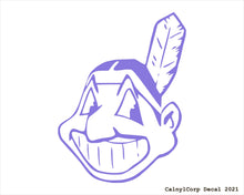 Load image into Gallery viewer, Cleveland Indians Vinyl Sticker Decals