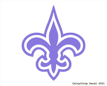 Load image into Gallery viewer, New Orleans Saints Vinyl Sticker Decals.