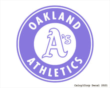 Load image into Gallery viewer, Oakland Athletics Vinyl Sticker Decals.