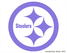 Load image into Gallery viewer, Pittsburgh Steelers Vinyl Sticker Decals.