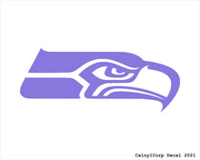 Load image into Gallery viewer, Seattle Seahawks Vinyl Sticker Decals.
