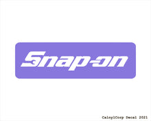 Load image into Gallery viewer, Snap-on Tools Vinyl Sticker Decals.