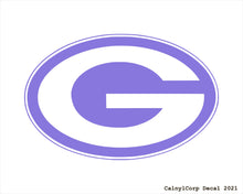 Load image into Gallery viewer, Green Bay Packers Vinyl Sticker Decals.