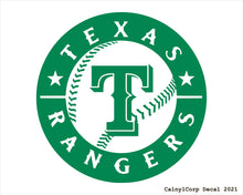 Load image into Gallery viewer, Texas Rangers Vinyl Sticker Decals