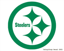 Load image into Gallery viewer, Pittsburgh Steelers Vinyl Sticker Decals.
