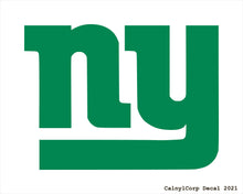 Load image into Gallery viewer, New York Giants Vinyl Sticker Decals.