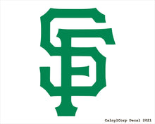Load image into Gallery viewer, San Francisco Giants Vinyl Sticker Decals.