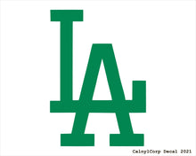 Load image into Gallery viewer, Los Angeles Dodgers Vinyl Sticker Decals