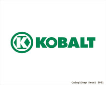 Load image into Gallery viewer, Kobalt Tools Vinyl Sticker Decals.