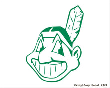 Load image into Gallery viewer, Cleveland Indians Vinyl Sticker Decals