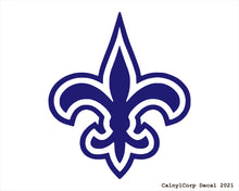 Load image into Gallery viewer, New Orleans Saints Vinyl Sticker Decals.