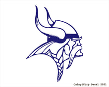 Load image into Gallery viewer, Minnesota Vikings Vinyl Sticker Decals.