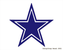 Load image into Gallery viewer, Dallas Cowboys Vinyl Sticker Decals.