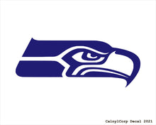 Load image into Gallery viewer, Seattle Seahawks Vinyl Sticker Decals.