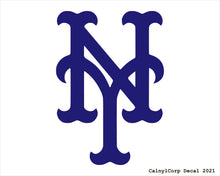 Load image into Gallery viewer, New York Mets Vinyl Sticker Decals.