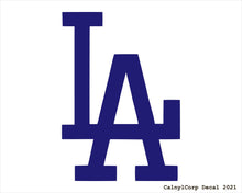 Load image into Gallery viewer, Los Angeles Dodgers Vinyl Sticker Decals