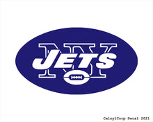 Load image into Gallery viewer, New York Jets Vinyl Sticker Decals.