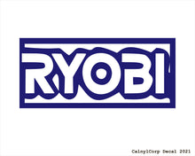 Load image into Gallery viewer, Ryobi Tools Vinyl Sticker Decals.