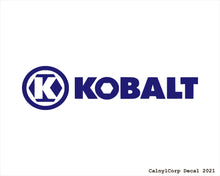 Load image into Gallery viewer, Kobalt Tools Vinyl Sticker Decals.