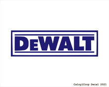 Load image into Gallery viewer, DeWalt Tools Vinyl Sticker Decals.