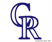 Load image into Gallery viewer, Colorado Rockies Vinyl Sticker Decals