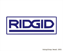 Load image into Gallery viewer, Ridgid Tools Vinyl Sticker Decals.