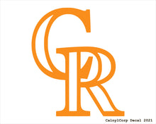 Load image into Gallery viewer, Colorado Rockies Vinyl Sticker Decals