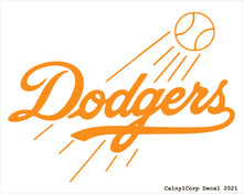 Load image into Gallery viewer, Dodgers Vinyl Sticker Decals