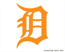 Load image into Gallery viewer, Detroit Tigers Vinyl Sticker Decals