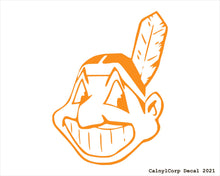 Load image into Gallery viewer, Cleveland Indians Vinyl Sticker Decals