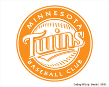 Load image into Gallery viewer, Minnesota Twins Vinyl Sticker Decals.