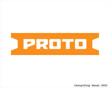 Load image into Gallery viewer, Proto Tools Vinyl Sticker Decals.