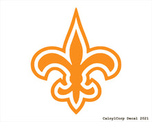 Load image into Gallery viewer, New Orleans Saints Vinyl Sticker Decals.