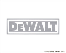 Load image into Gallery viewer, DeWalt Tools Vinyl Sticker Decals.